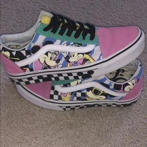 Mickey Mouse Vans Low 6.5 women